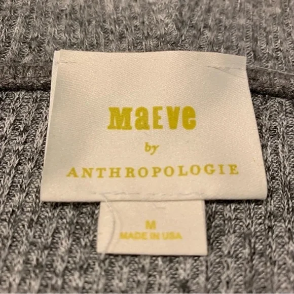 Anthropologie Sweater M Turtleneck Grey - Picture 6 of 10